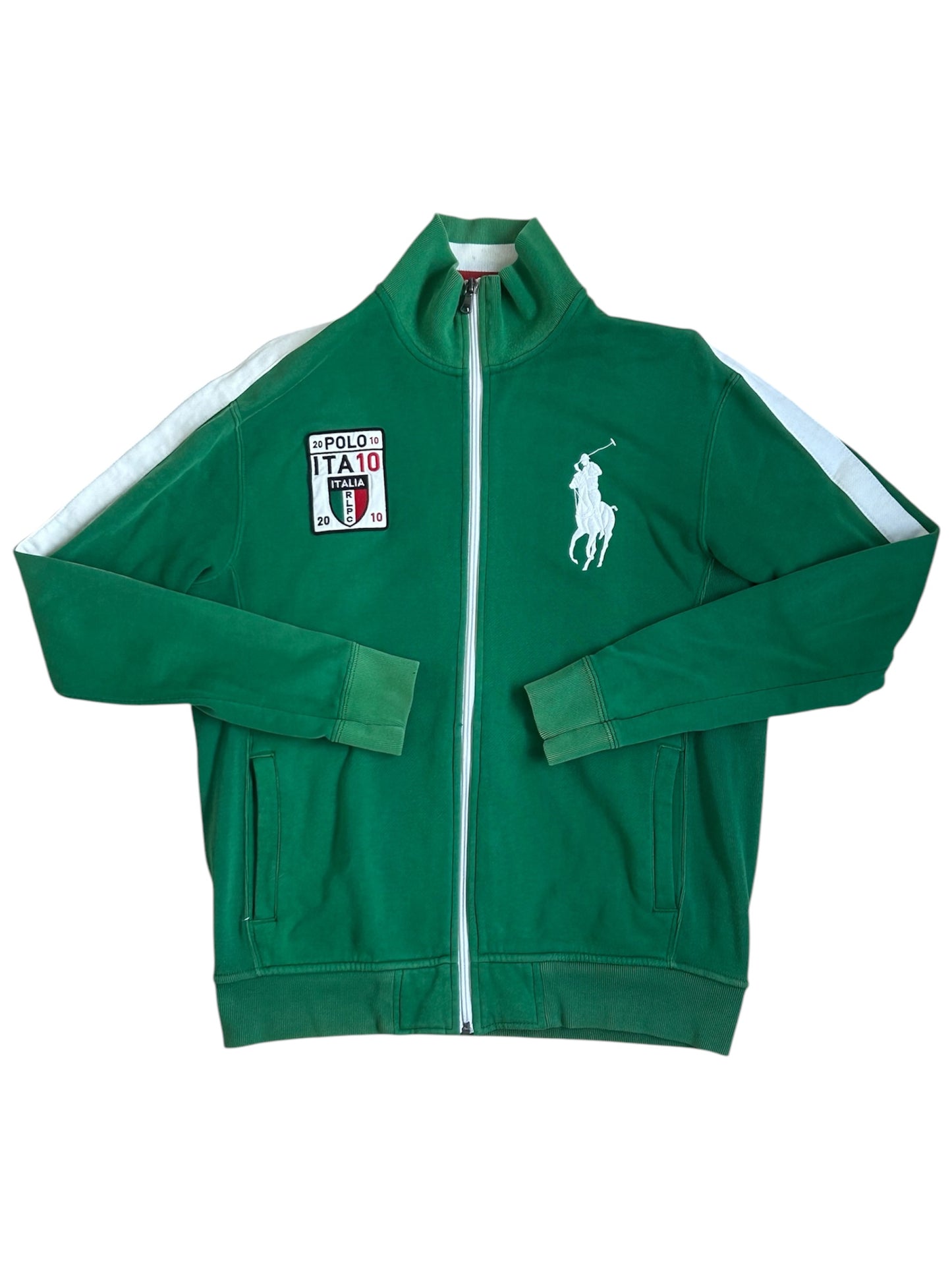 Polo Ralph Lauren Big Pony “ITALY” Country Zipper Sweater
