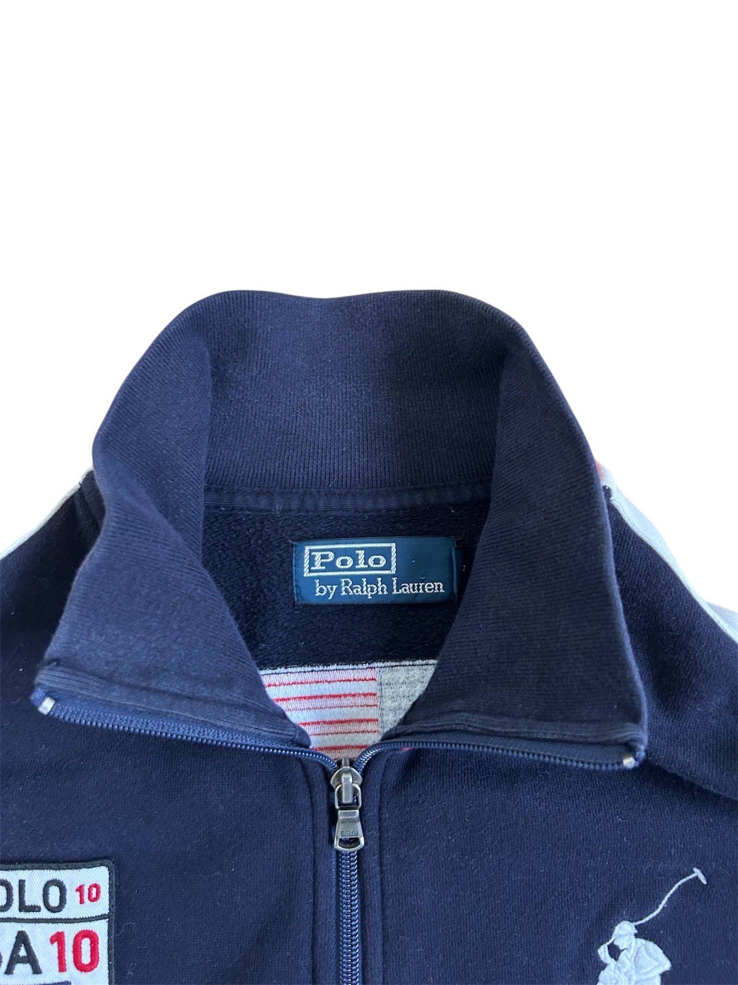 Polo Ralph Lauren Big Pony “USA” Country Zipper Sweater