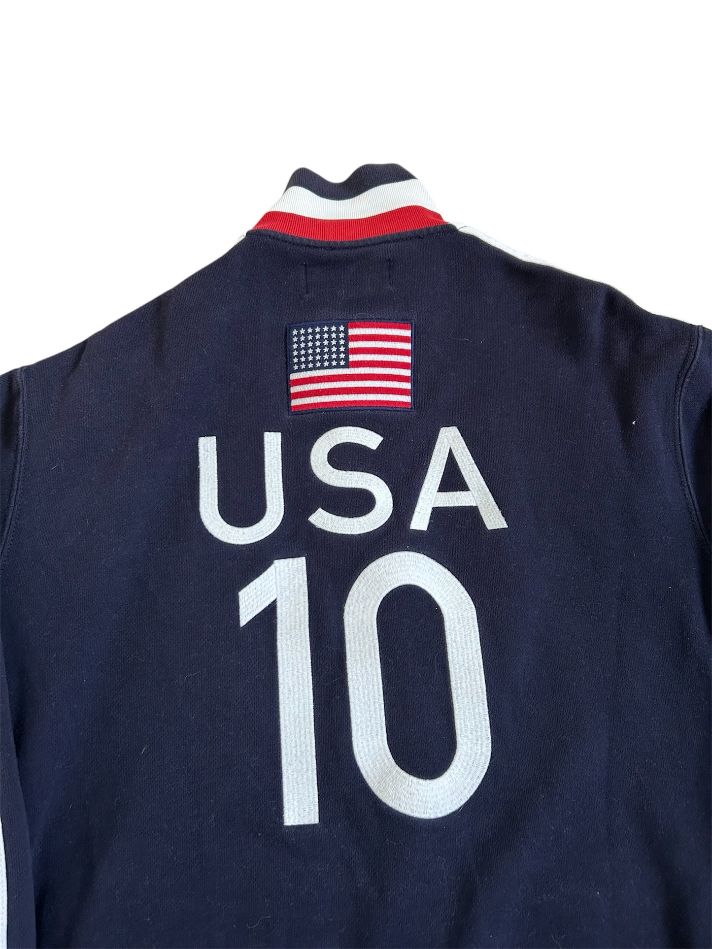 Polo Ralph Lauren Big Pony “USA” Country Zipper Sweater