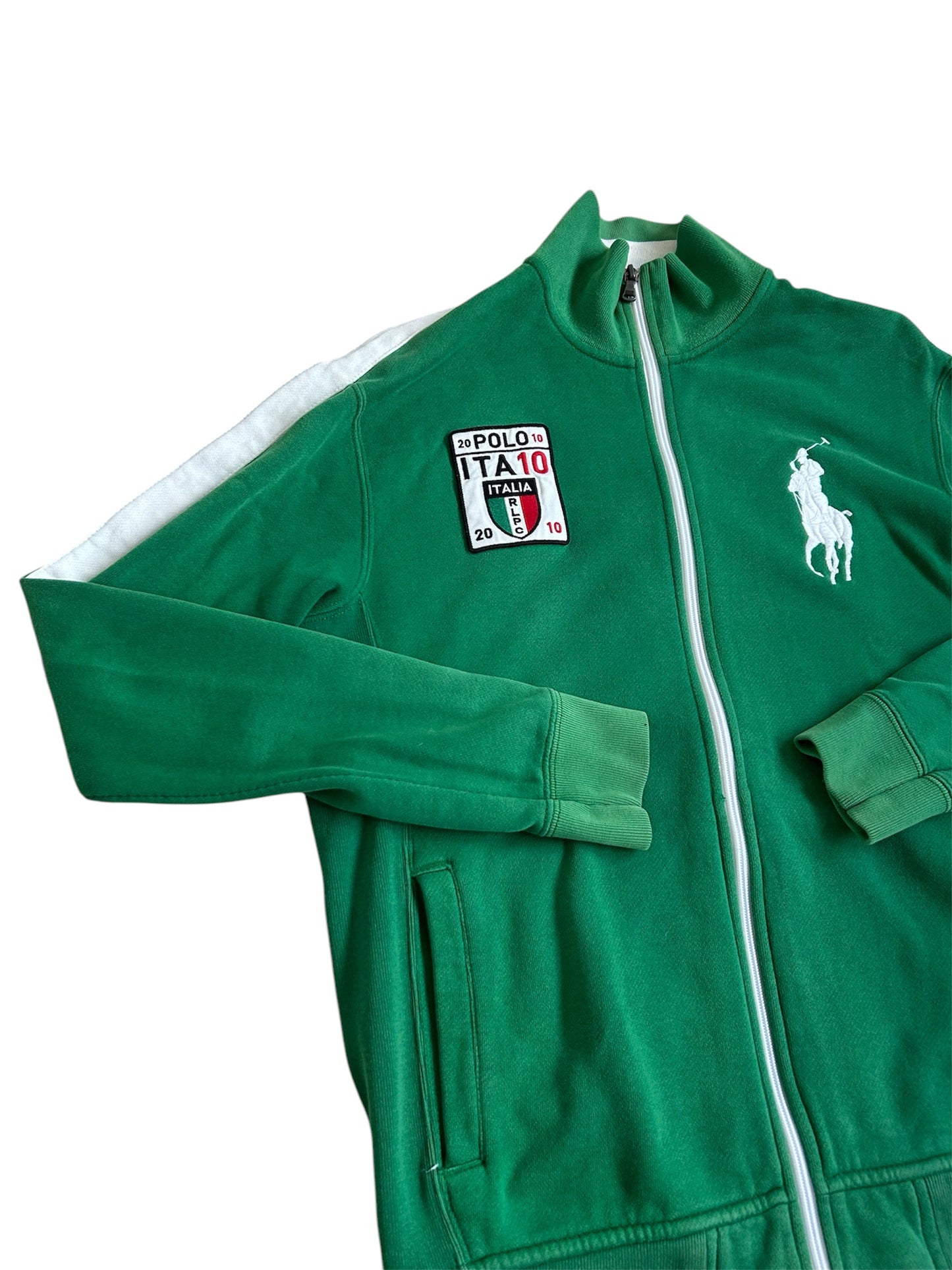 Polo Ralph Lauren Big Pony “ITALY” Country Zipper Sweater