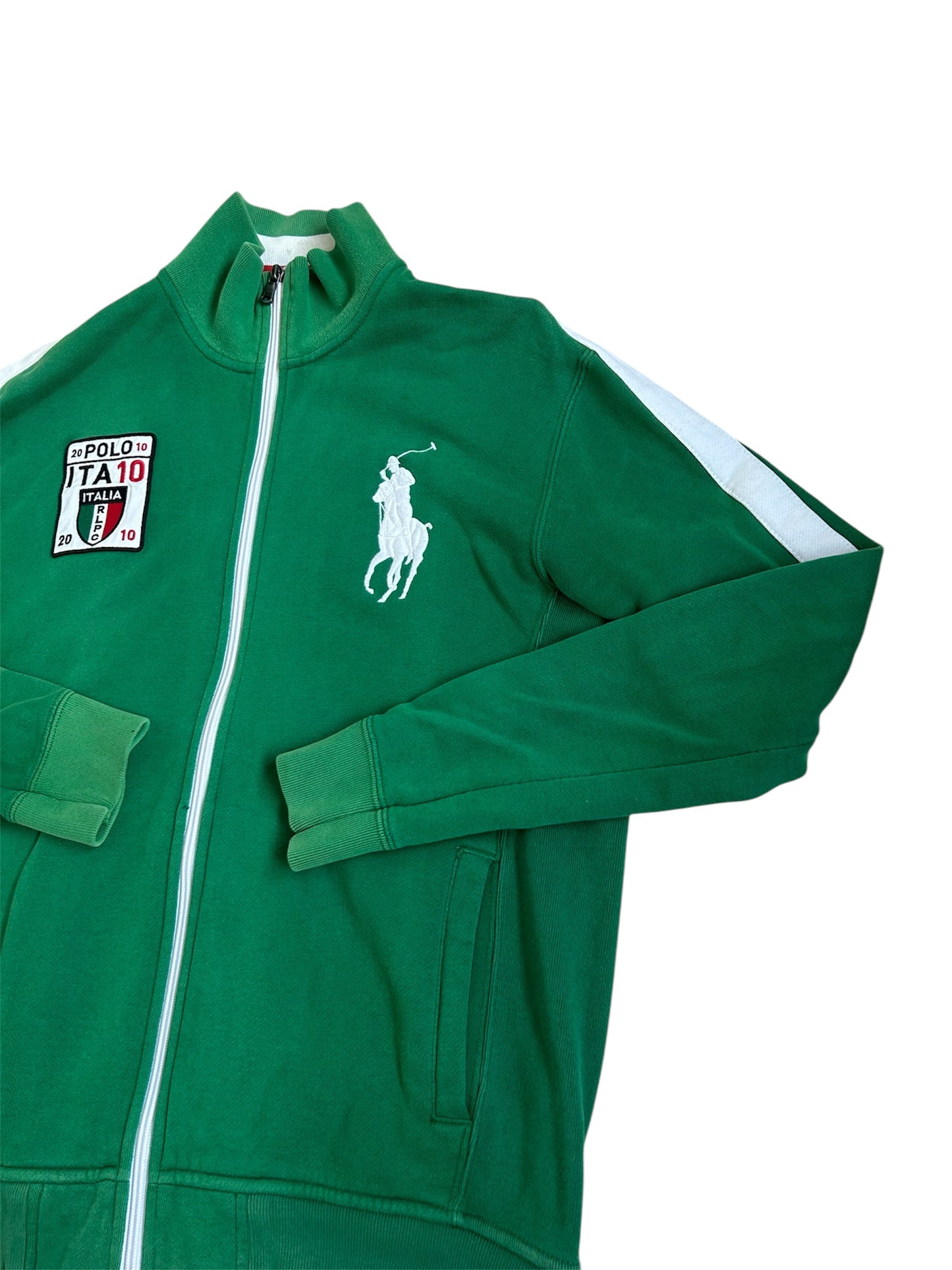 Polo Ralph Lauren Big Pony “ITALY” Country Zipper Sweater