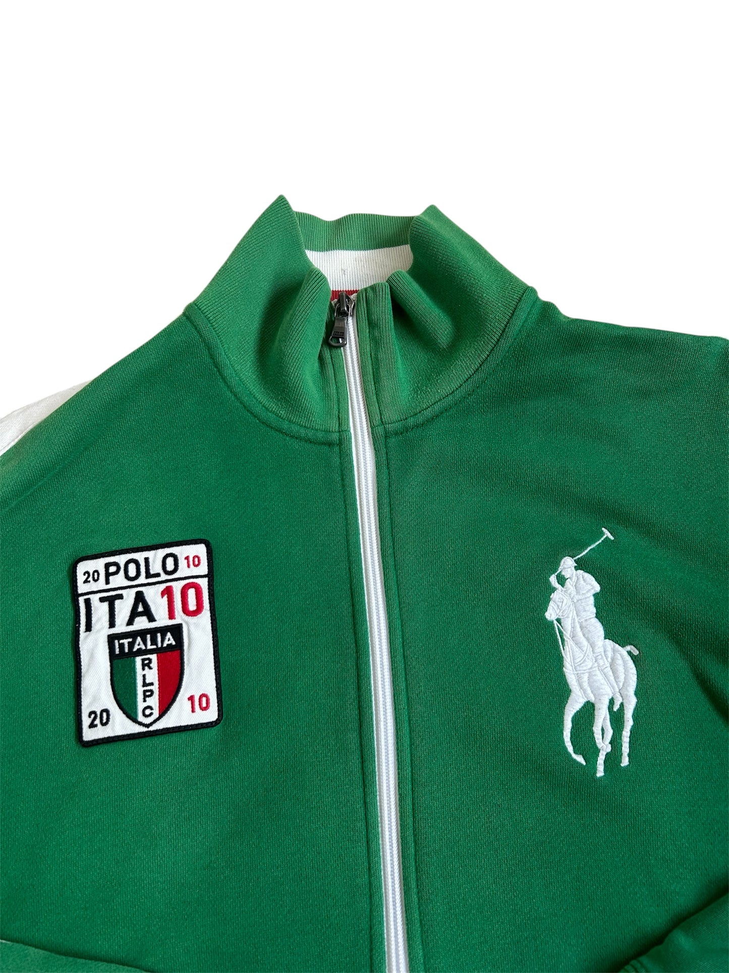 Polo Ralph Lauren Big Pony “ITALY” Country Zipper Sweater