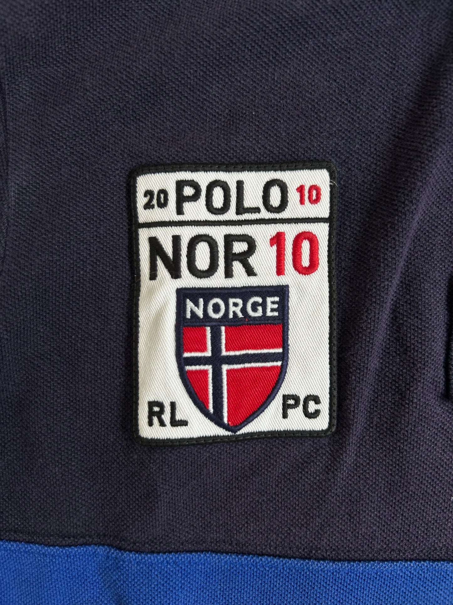 Polo Ralph Lauren Big Pony "NORWAY" Country Longsleeve Polo