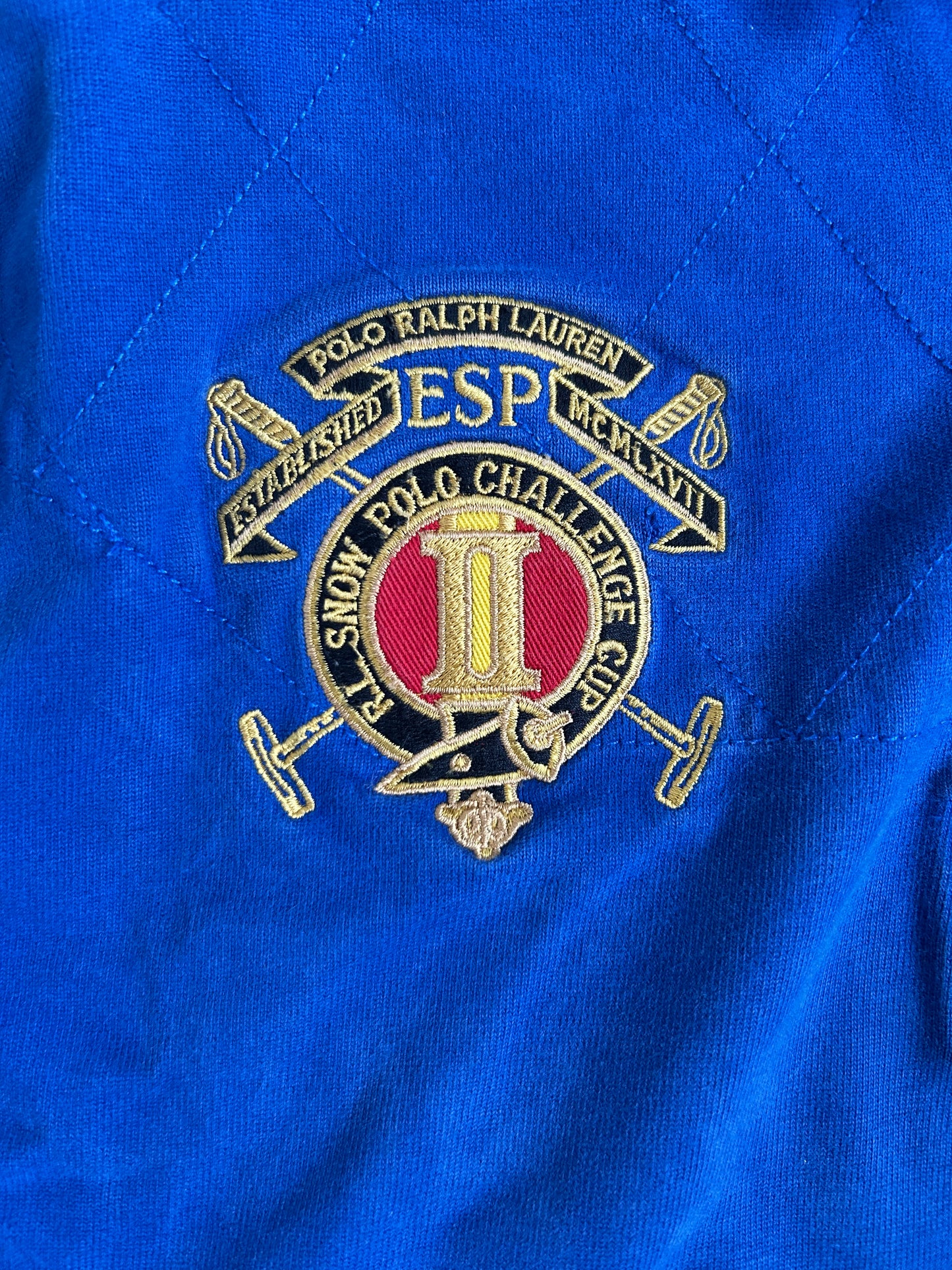 Polo Ralph Lauren Big Pony "ESPANA" Country Polo de manga larga