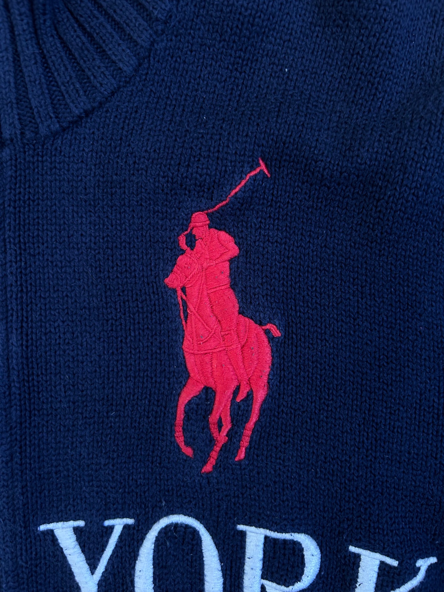 Polo Ralph Lauren Big Pony "NEW YORK" Knitted City Sweater