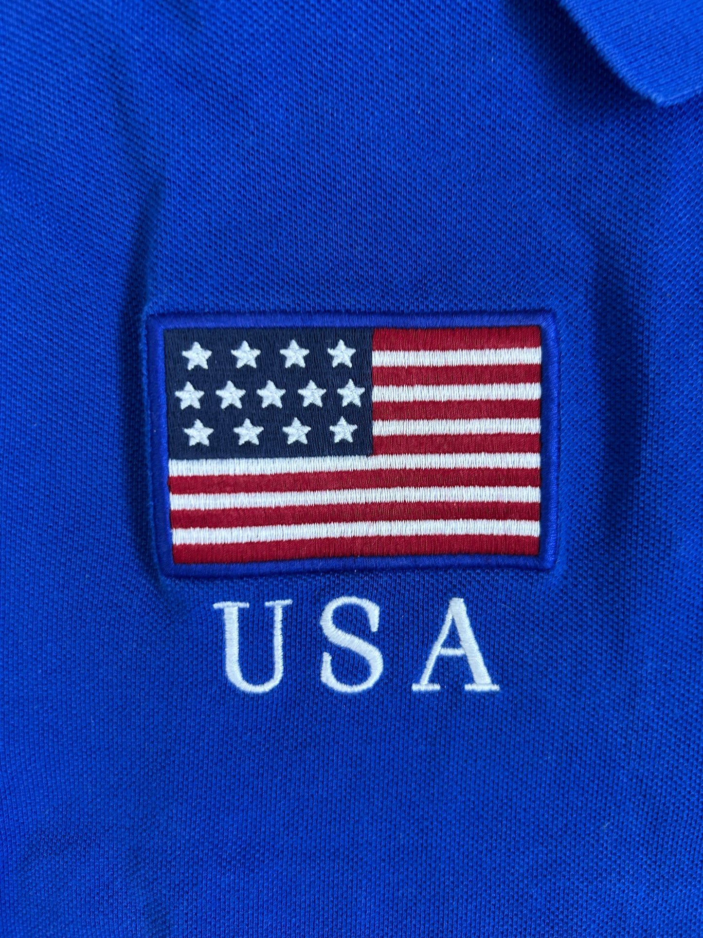 Polo Ralph Lauren Big Pony "USA" Flag Longsleeve Polo