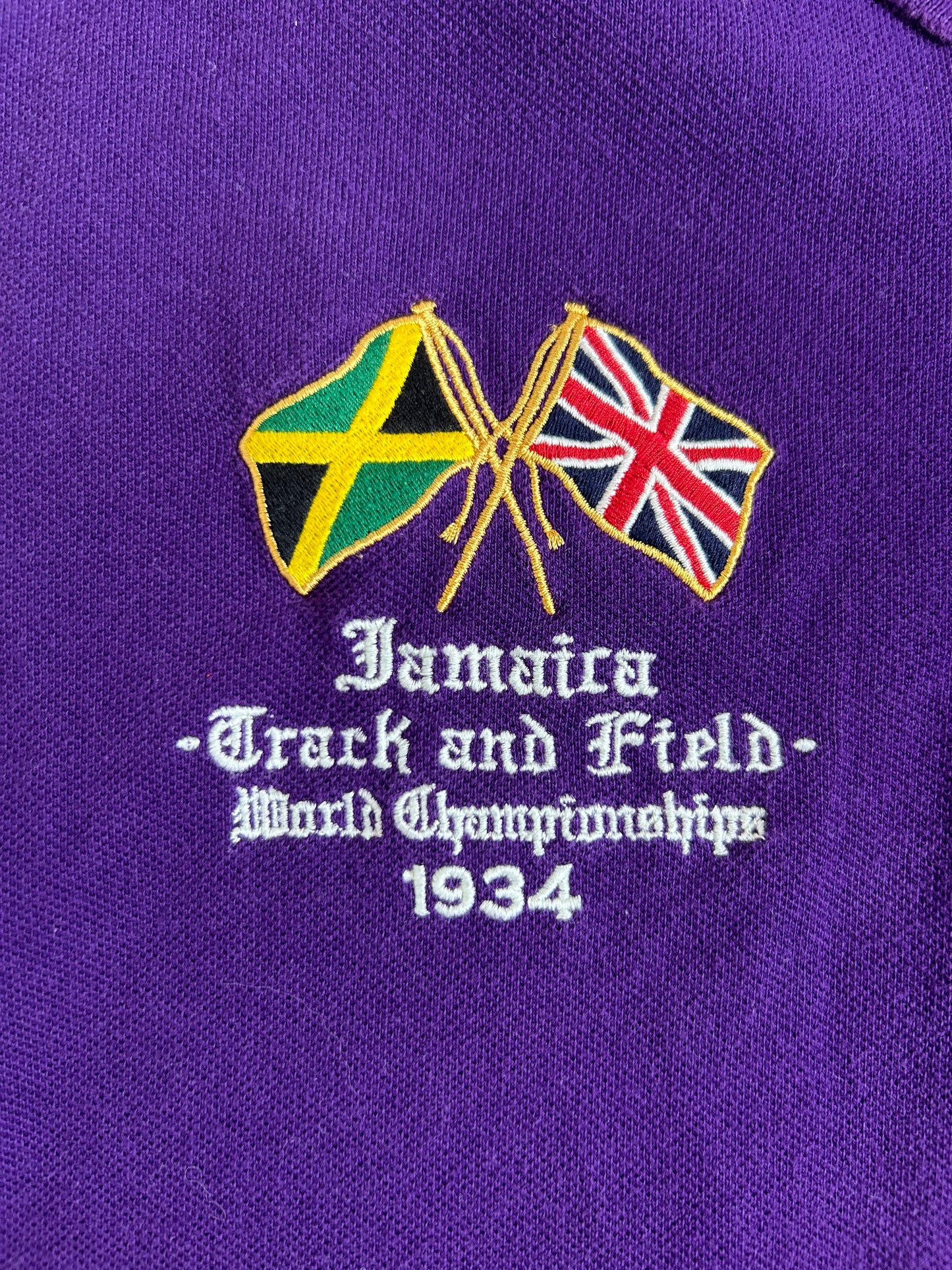 Polo Ralph Lauren Big Pony "JAMAICA" Track & Field polo