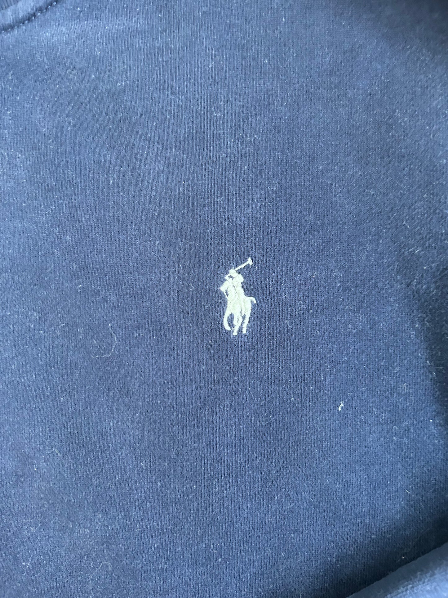 Polo Ralph Lauren Small Pony "USA" Track & Field Zipper Sweater