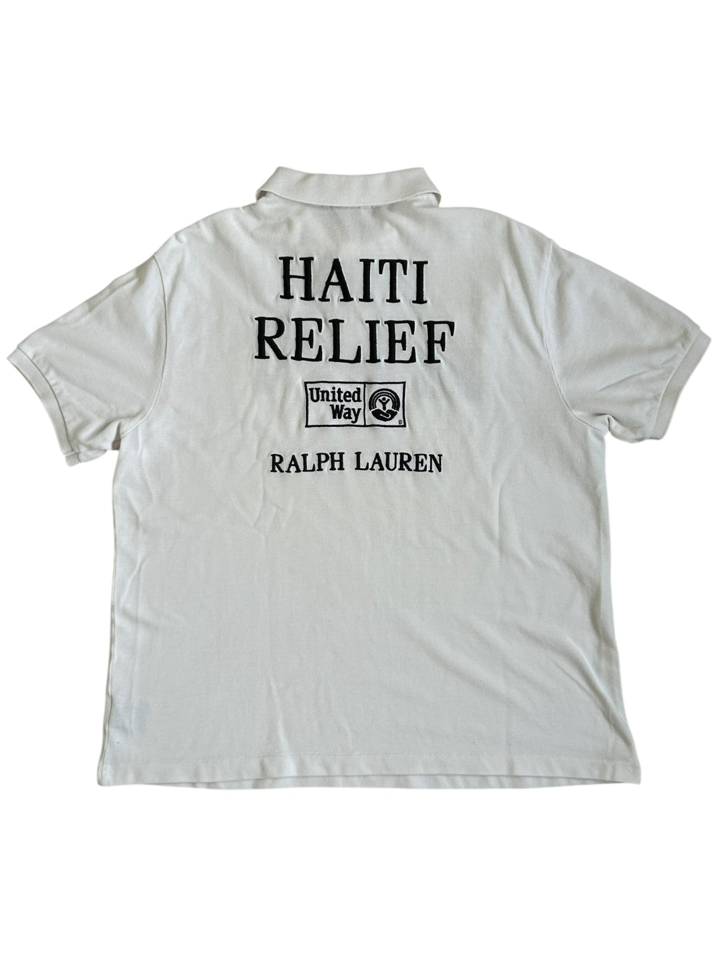 Polo Ralph Lauren Small Pony "HAITI RELIEF" Charity Polo