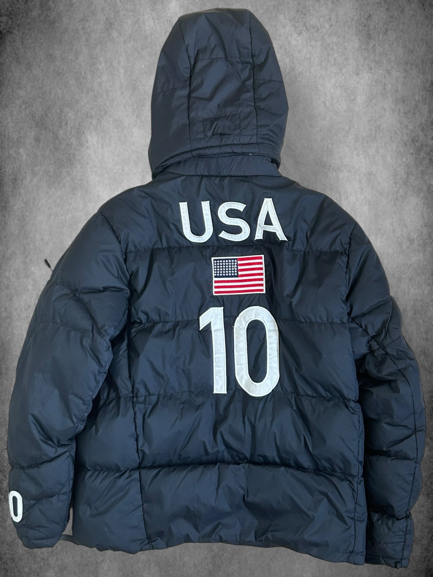 Polo Ralph Lauren Big Pony "USA" Country Puffer Jacket