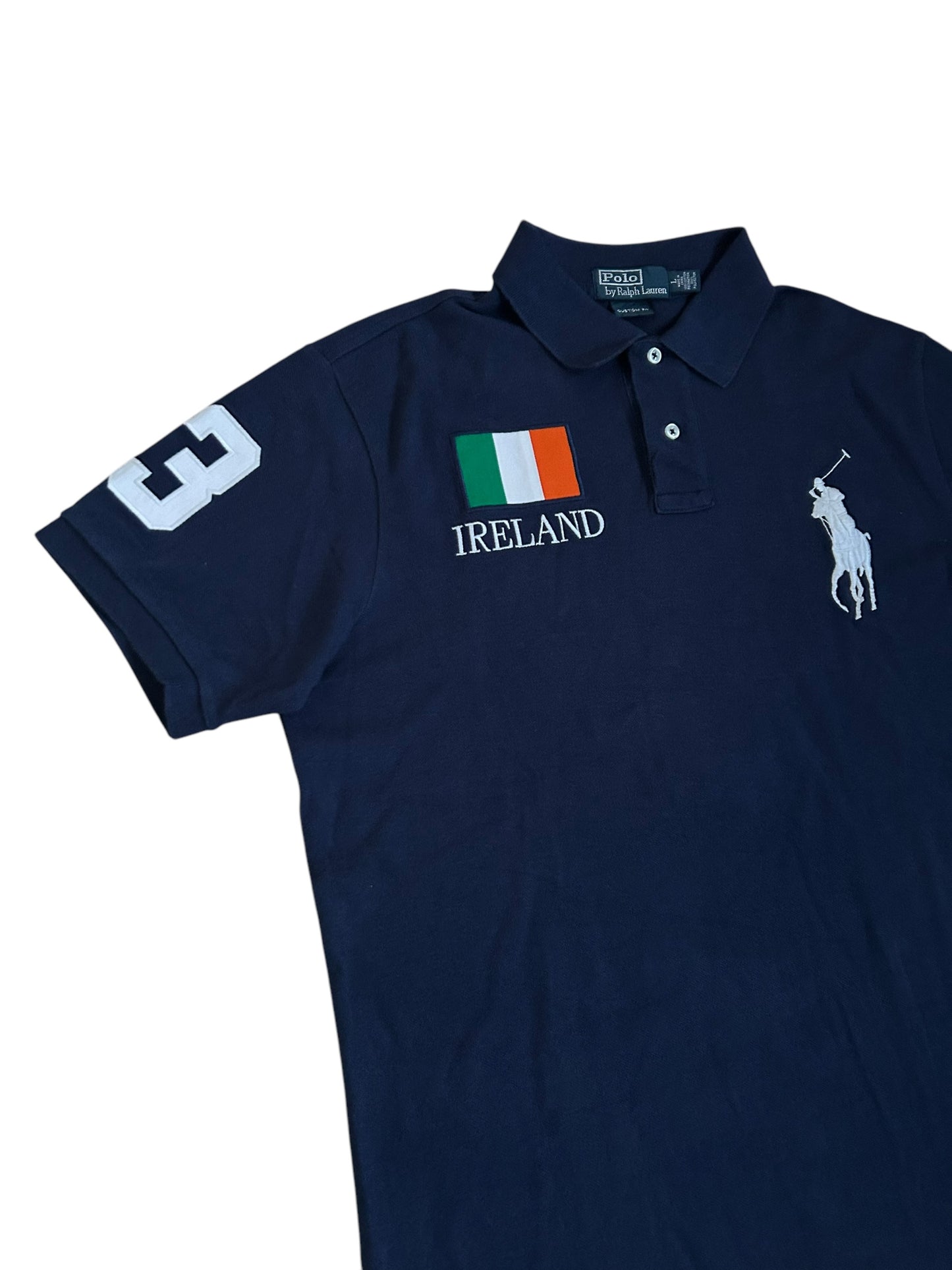 Polo Ralph Lauren Big Pony "IRELAND" Flag Polo