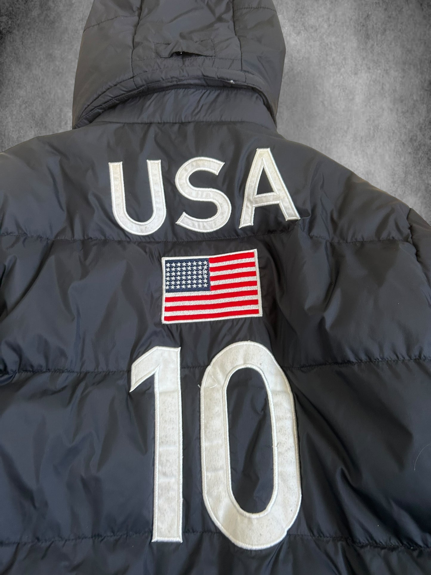 Polo Ralph Lauren Big Pony "USA" Country Puffer Jacket