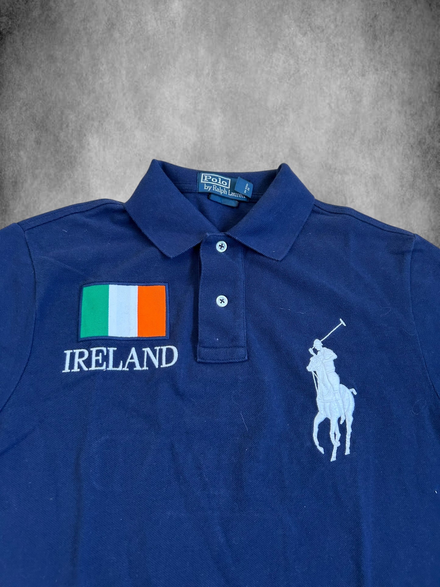 Polo Ralph Lauren Big Pony "IRELAND" Flag Polo