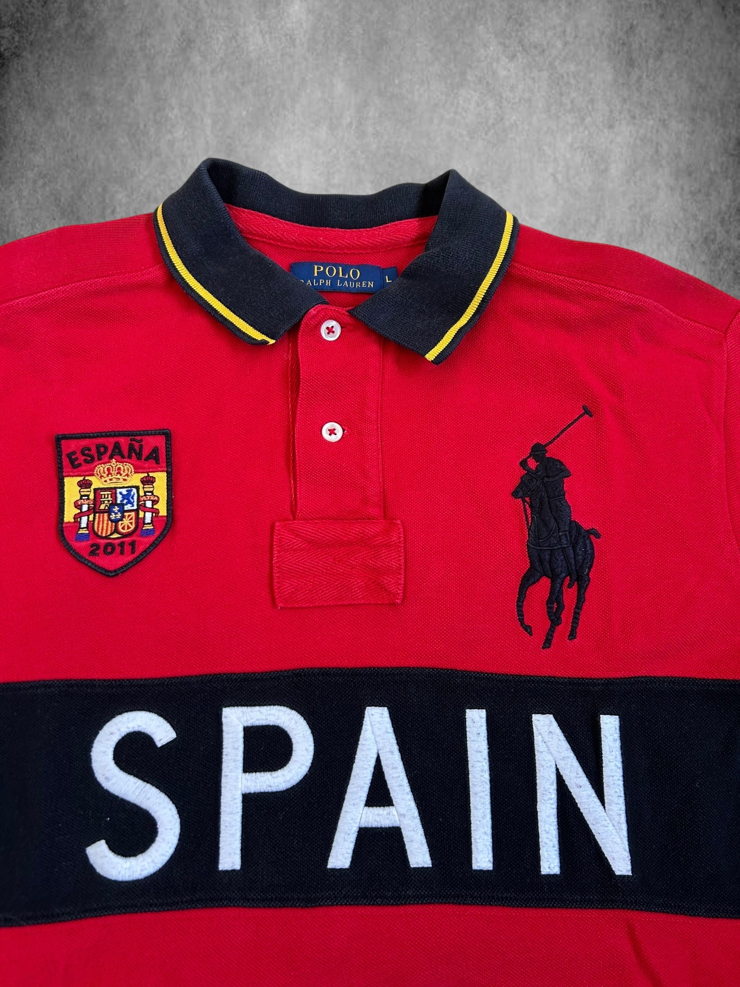 Polo Ralph Lauren Big Pony "SPAIN" Country Polo