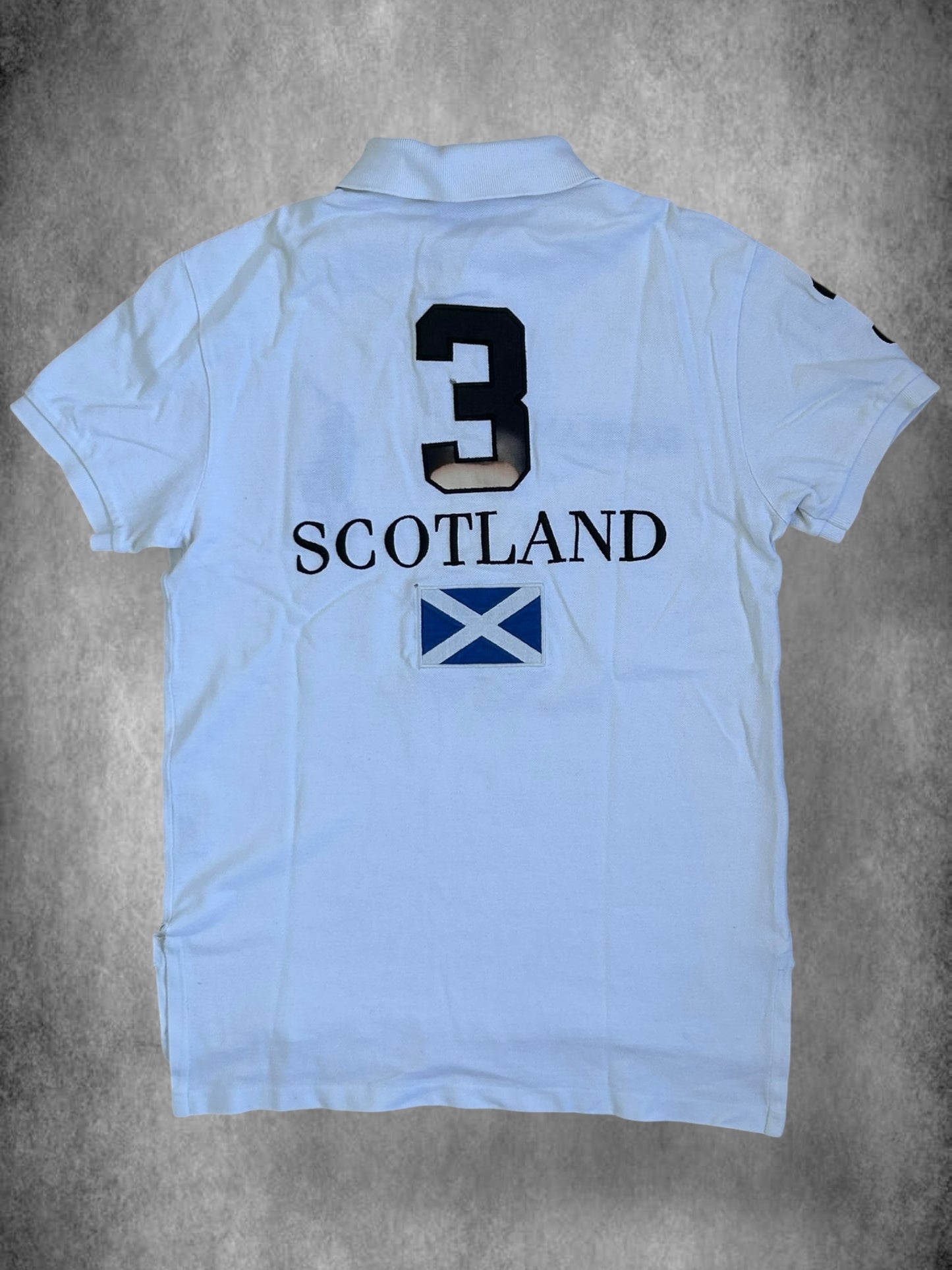 Polo Ralph Lauren Big Pony "SCOTLAND" Flag Polo