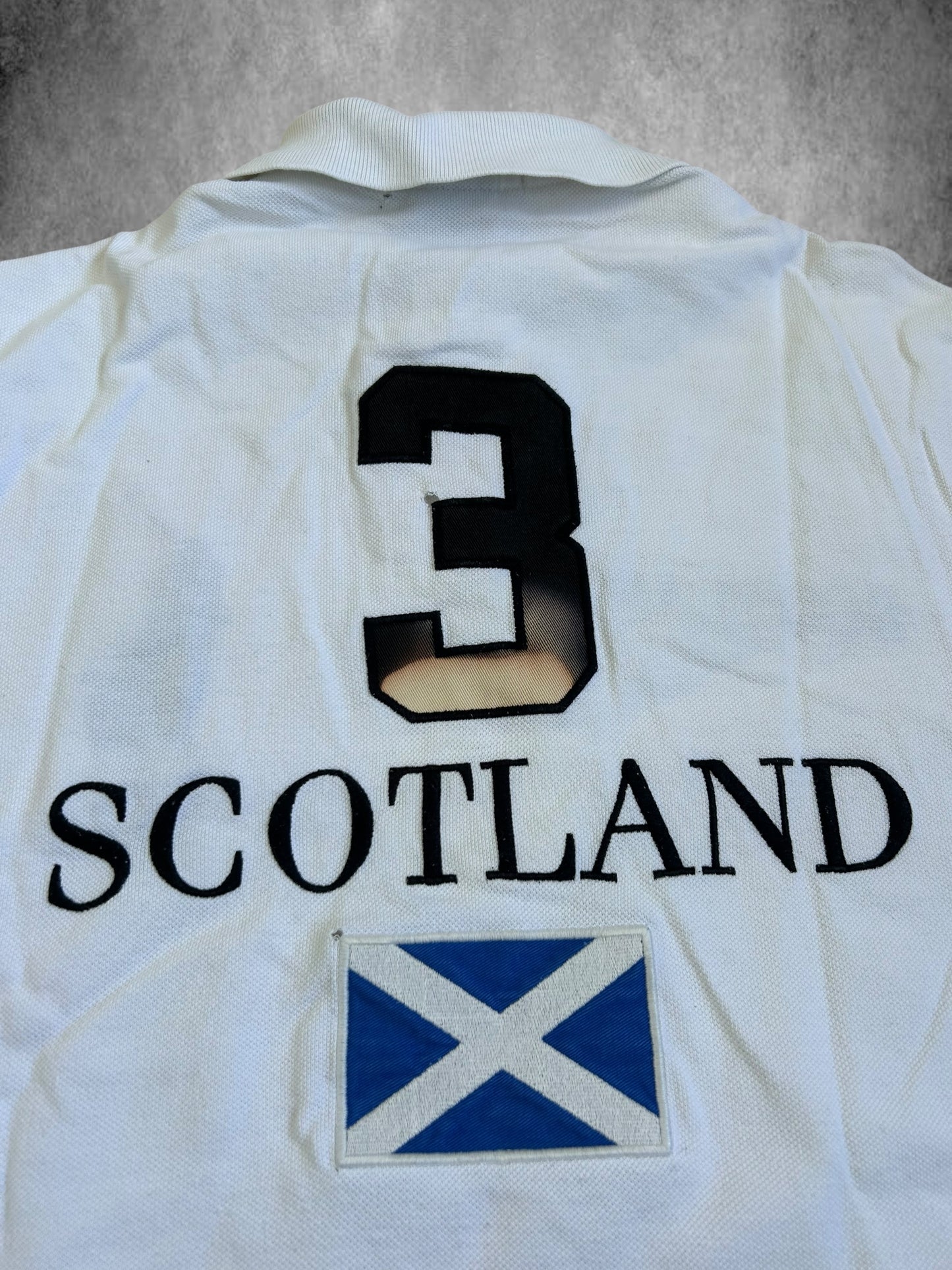 Polo Ralph Lauren Big Pony "SCOTLAND" Flag Polo