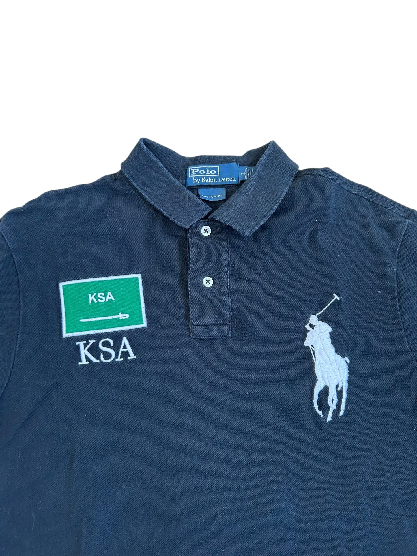 Polo Ralph Lauren Big Pony "KSA" Flag Polo
