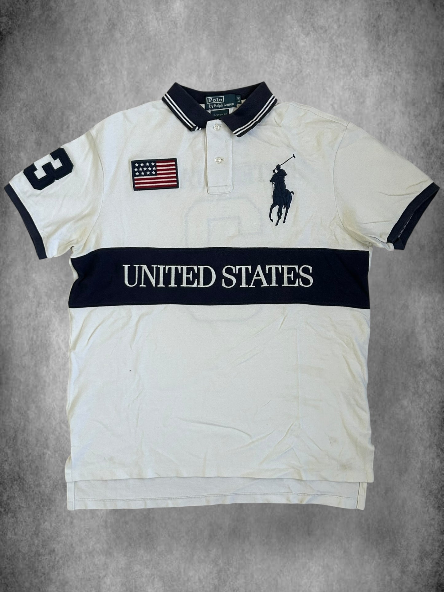 Polo Ralph Lauren Big Pony "UNITED STATES" Country Polo
