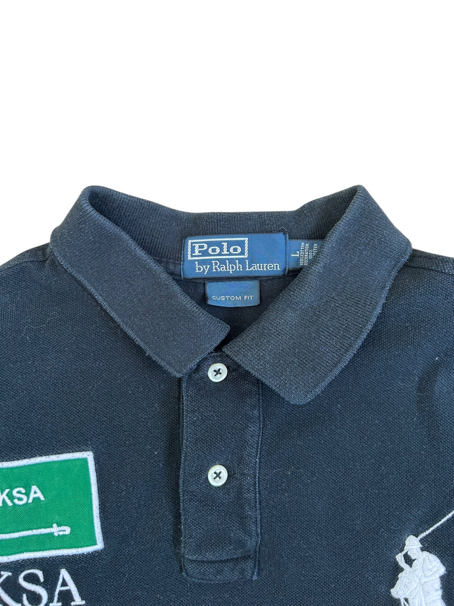 Polo Ralph Lauren Big Pony "KSA" Flag Polo