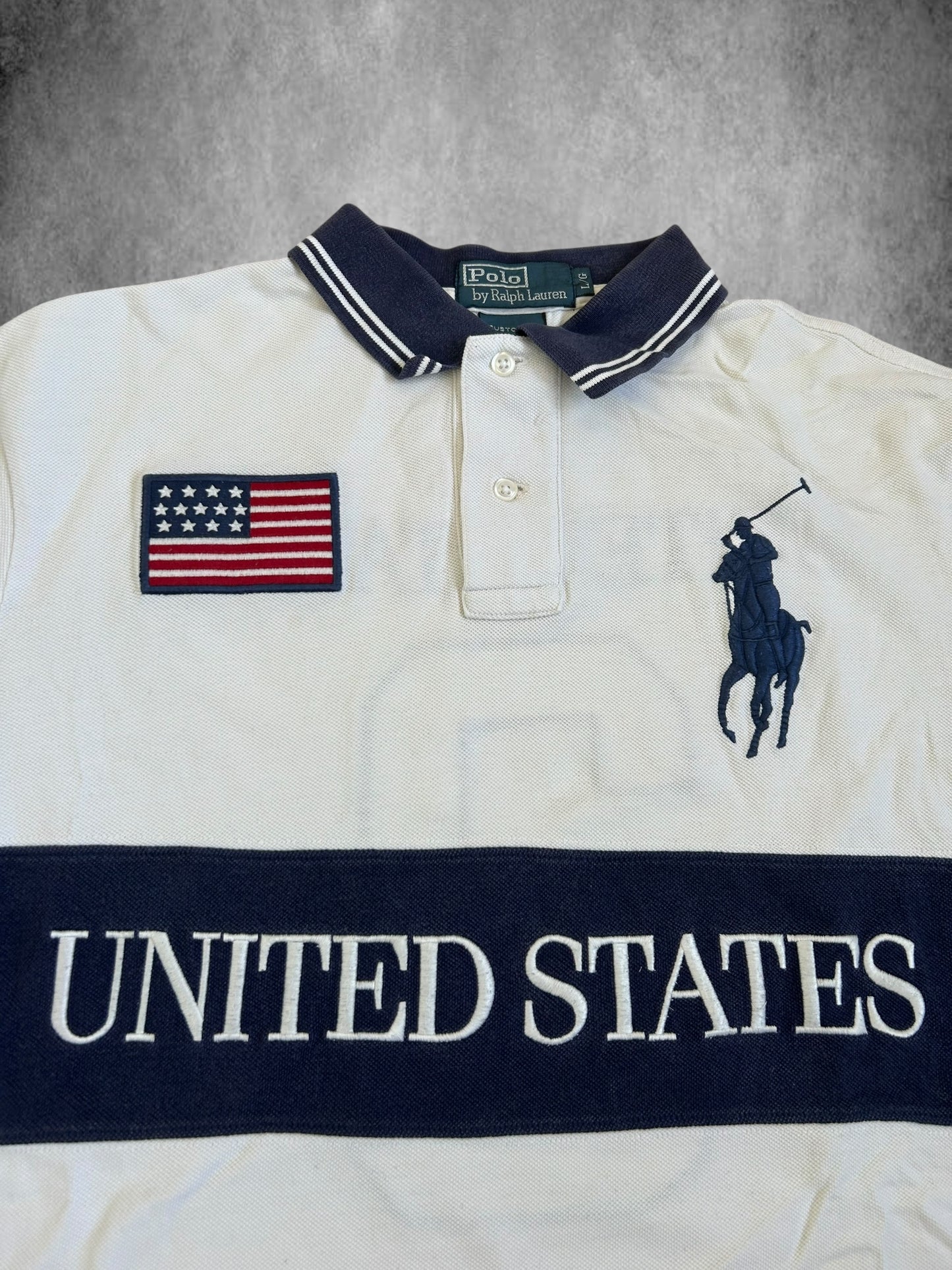Polo Ralph Lauren Big Pony "UNITED STATES" Country Polo