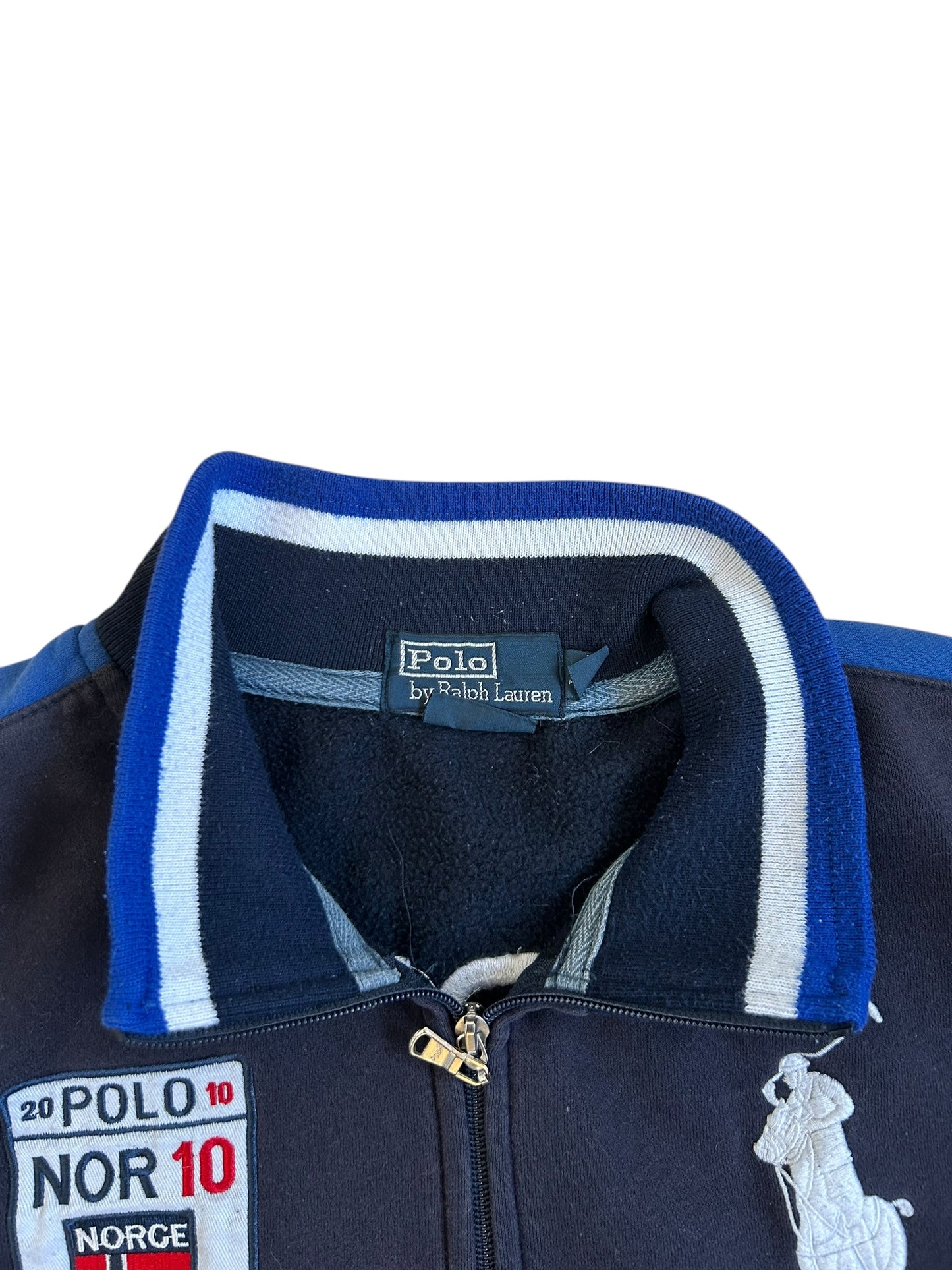 Polo Ralph Lauren Big Pony "NORWAY" Country Zipper Sweater