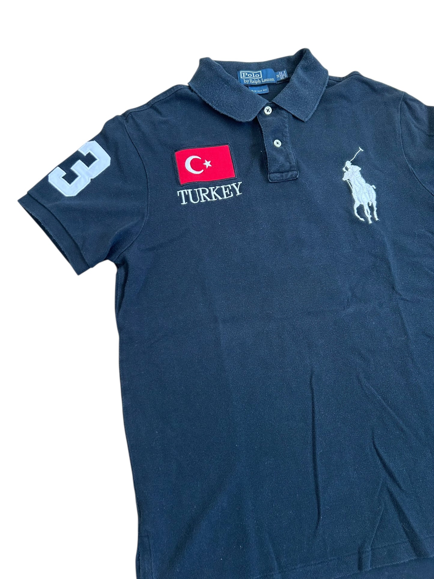 Polo Ralph Lauren Big Pony con la bandera "TURQUÍA"