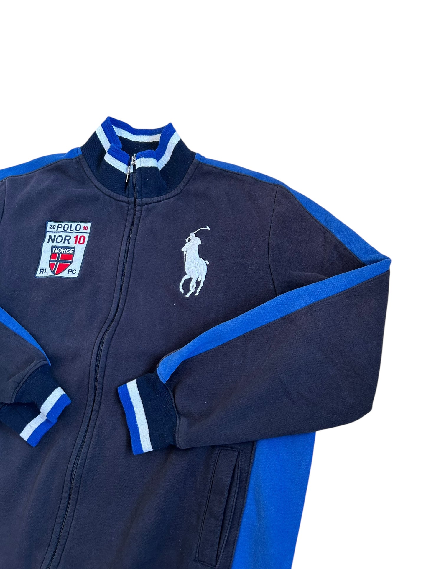 Polo Ralph Lauren Big Pony "NORWAY" Country Zipper Sweater