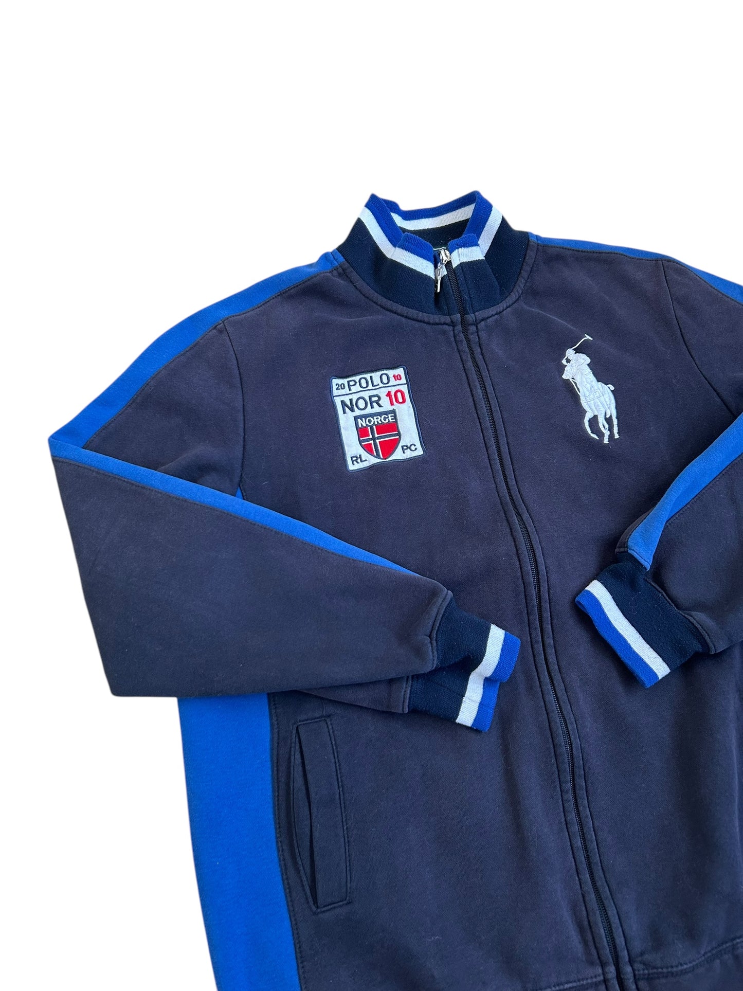 Polo Ralph Lauren Big Pony "NORWAY" Country Zipper Sweater