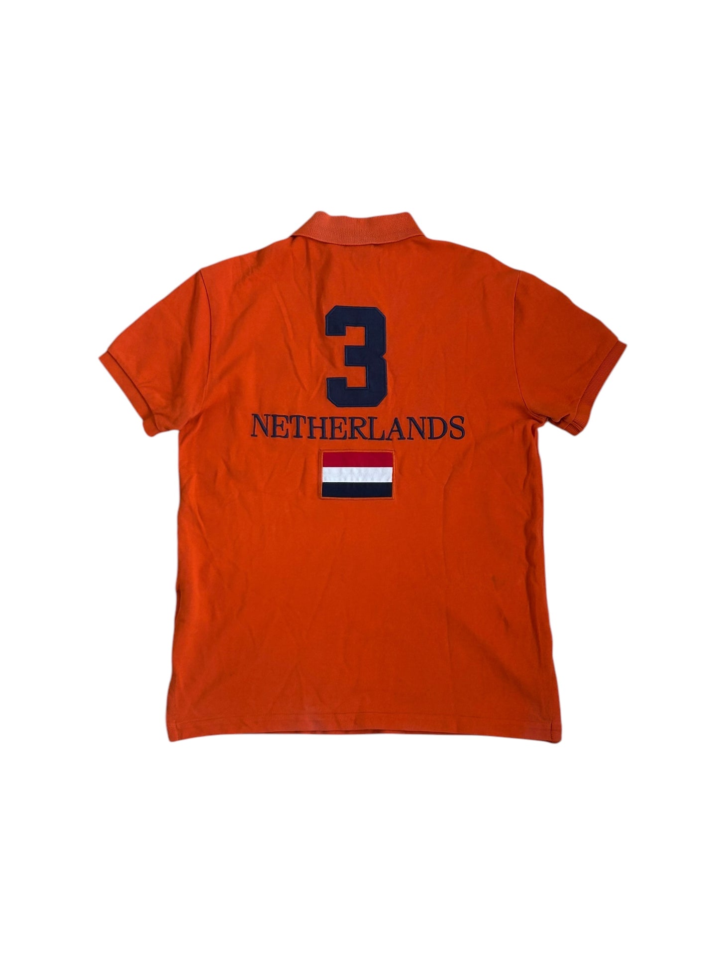 Polo Ralph Lauren Big Pony "NETHERLANDS" Flag Polo