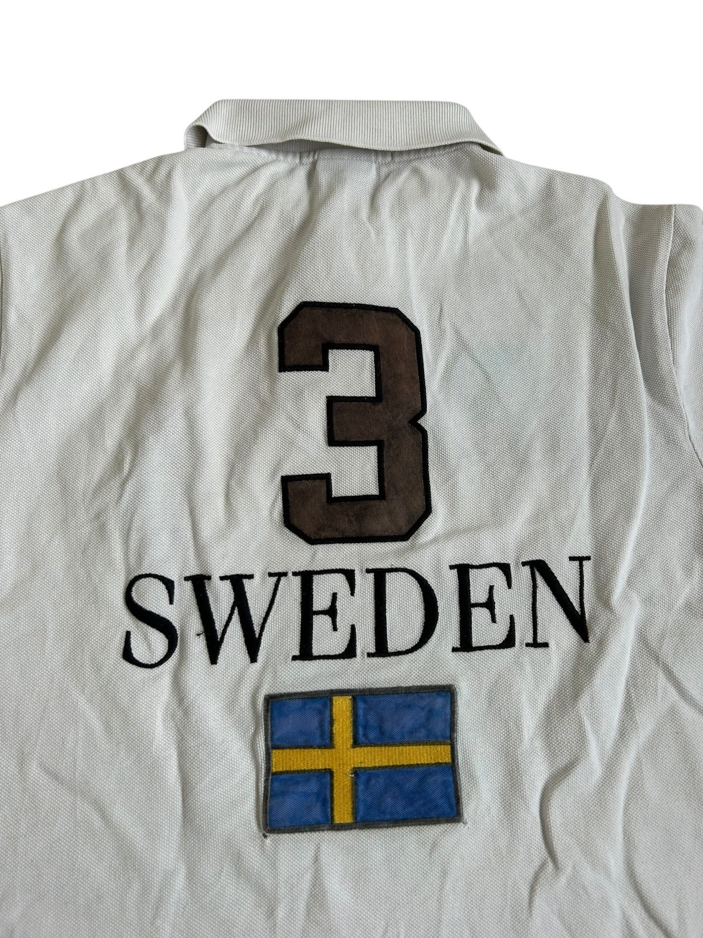 Polo Ralph Lauren Big Pony con la bandera "SUECIA"