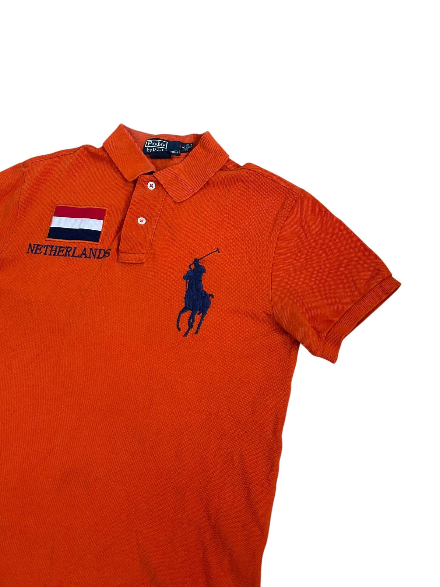 Polo Ralph Lauren Big Pony "NETHERLANDS" Flag Polo