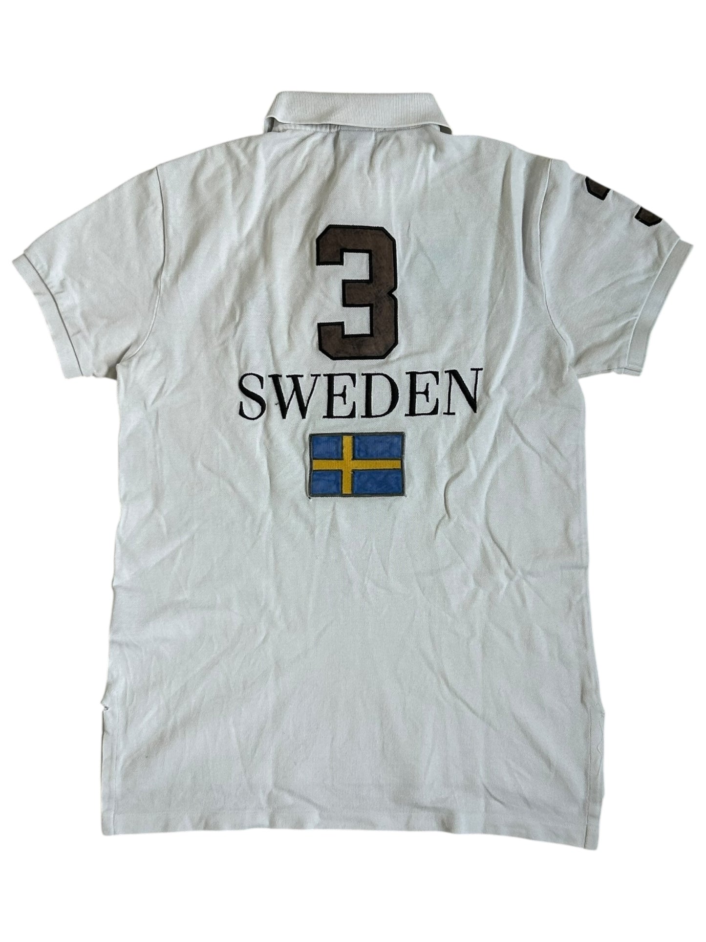 Polo Ralph Lauren Big Pony con la bandera "SUECIA"