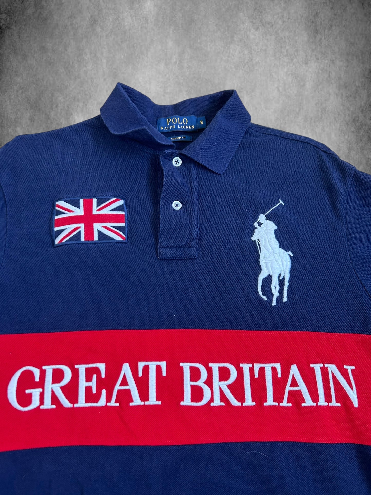 Polo Ralph Lauren Big Pony "GREAT BRITAIN" Country Polo