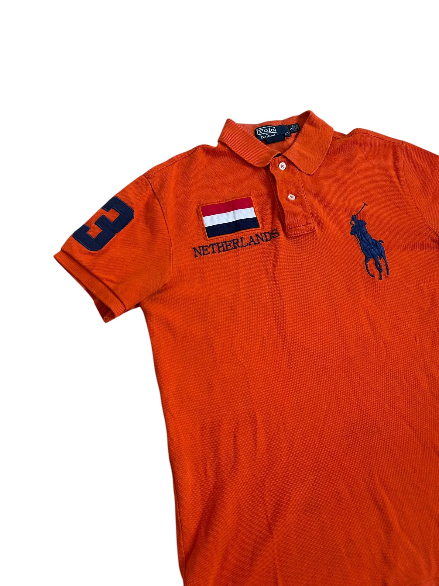 Polo Ralph Lauren Big Pony "NETHERLANDS" Flag Polo