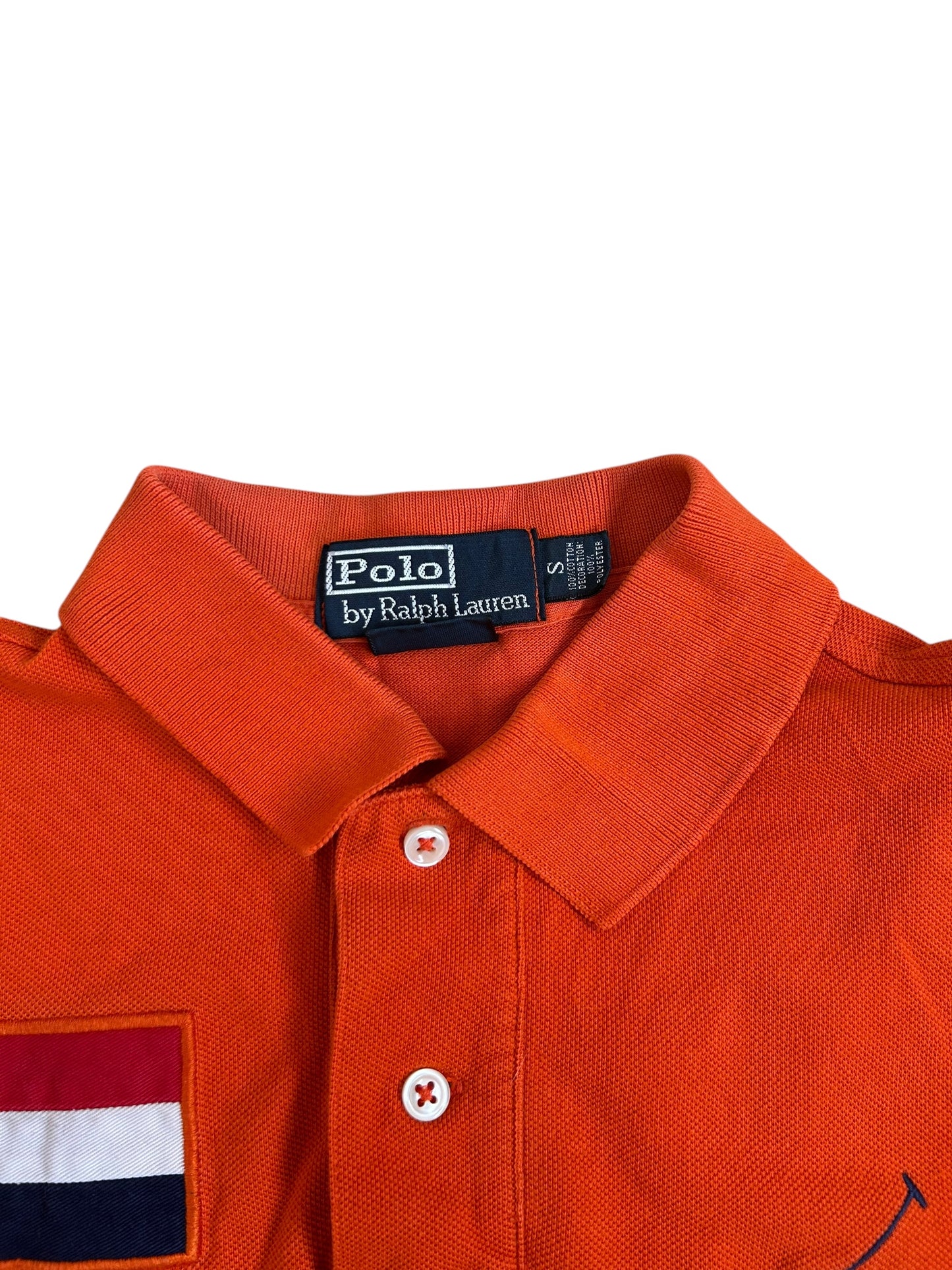 Polo Ralph Lauren Big Pony "NETHERLANDS" Flag Polo