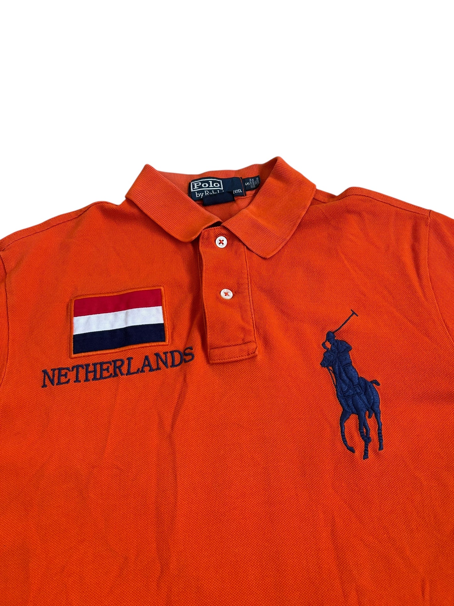 Polo Ralph Lauren Big Pony "NETHERLANDS" Flag Polo