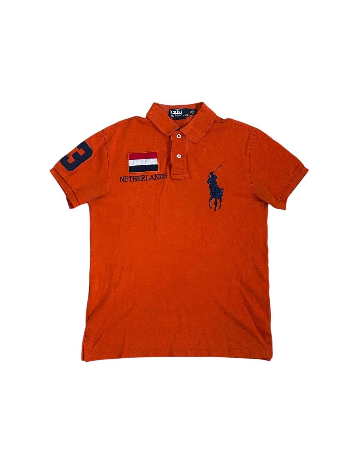 Polo Ralph Lauren Big Pony "NETHERLANDS" Flag Polo
