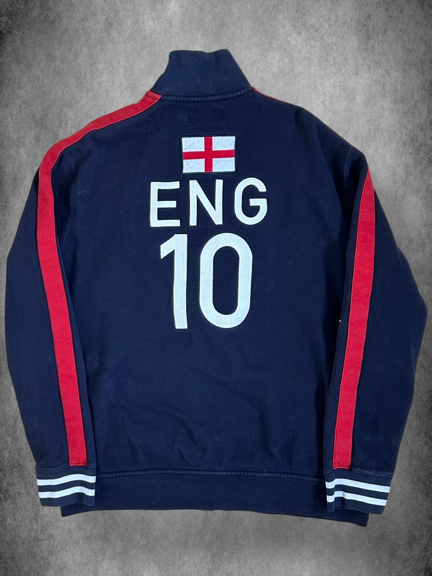 Polo Ralph Lauren Big Pony "ENGLAND" Country Zipper Sweater