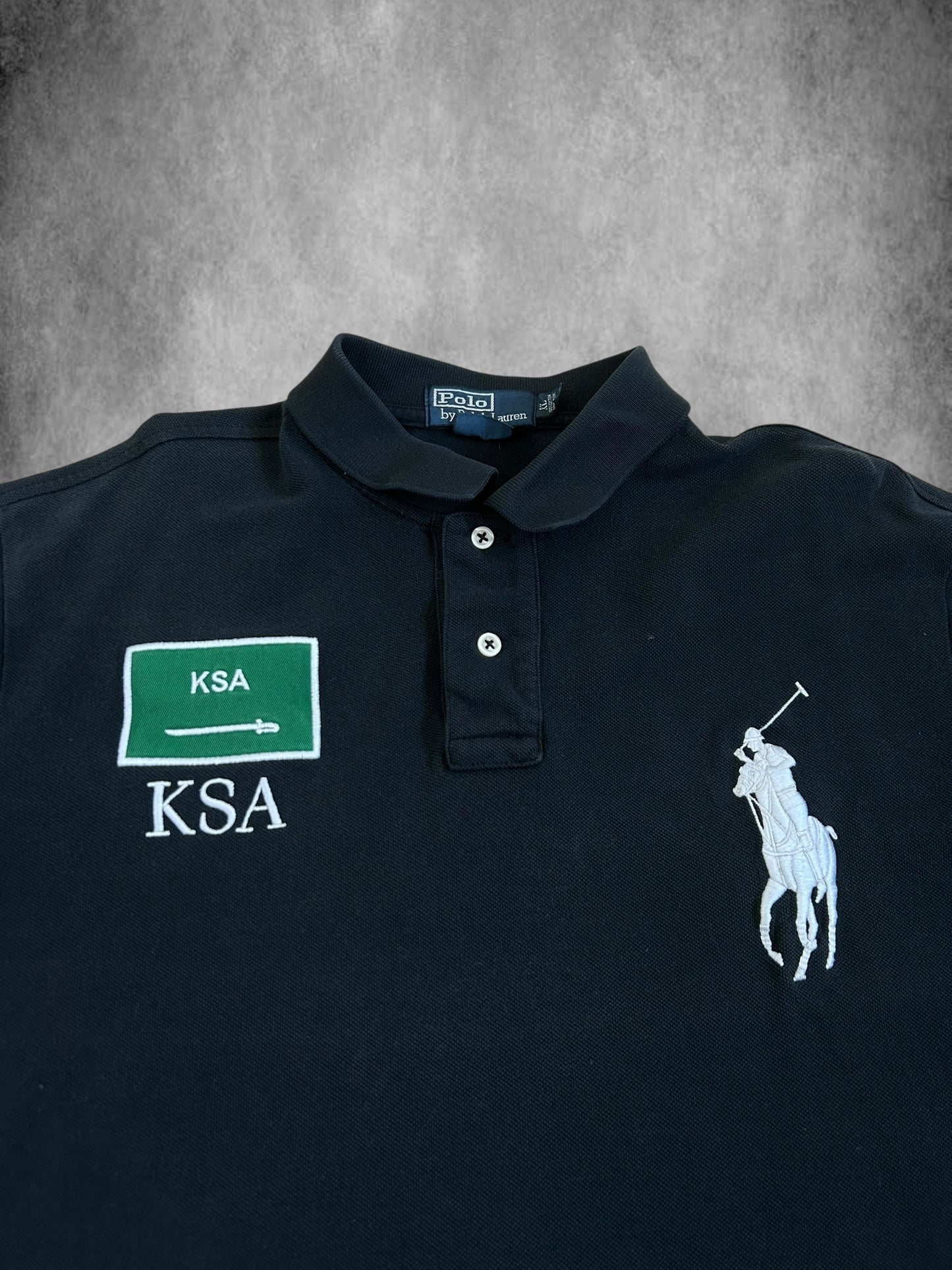 Polo Ralph Lauren Big Pony "KSA" Flag Polo