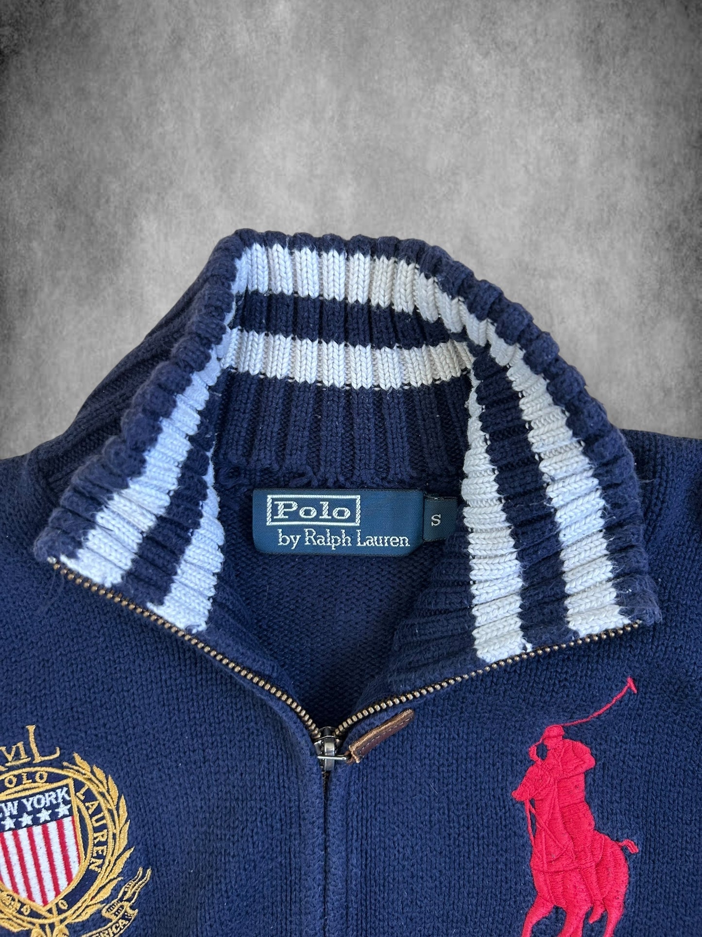 Polo Ralph Lauren Big Pony "NEW YORK" Knitted City Sweater