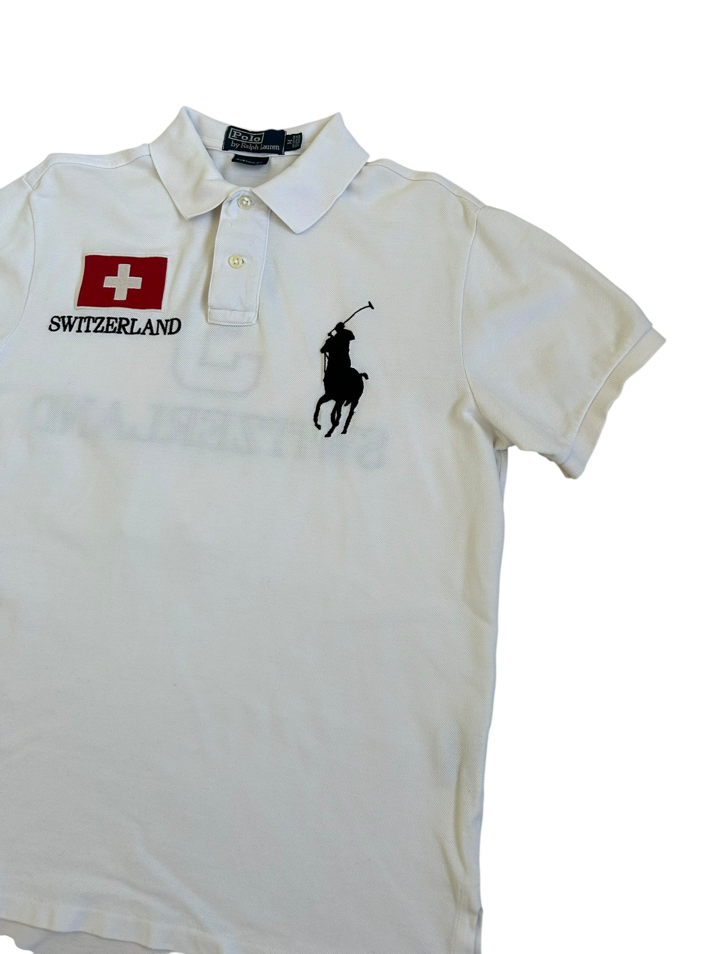 Polo Ralph Lauren Big Pony "SWITZERLAND" Flag Polo
