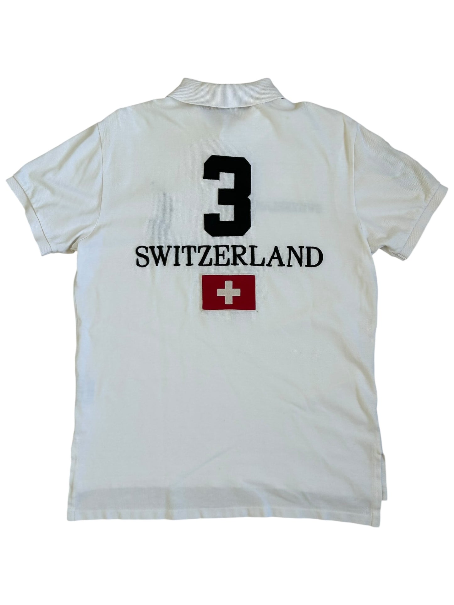 Polo Ralph Lauren Big Pony "SWITZERLAND" Flag Polo