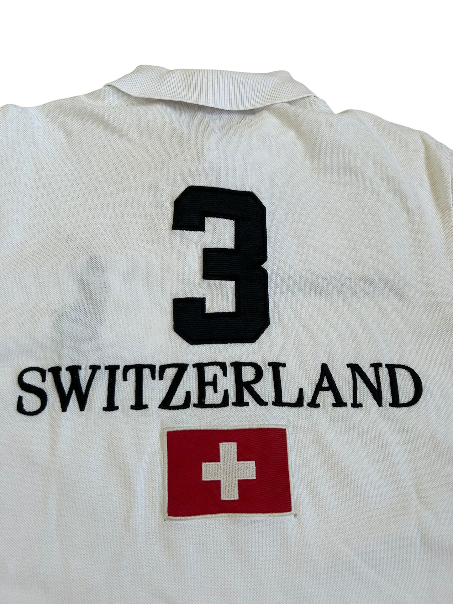 Polo Ralph Lauren Big Pony "SWITZERLAND" Flag Polo