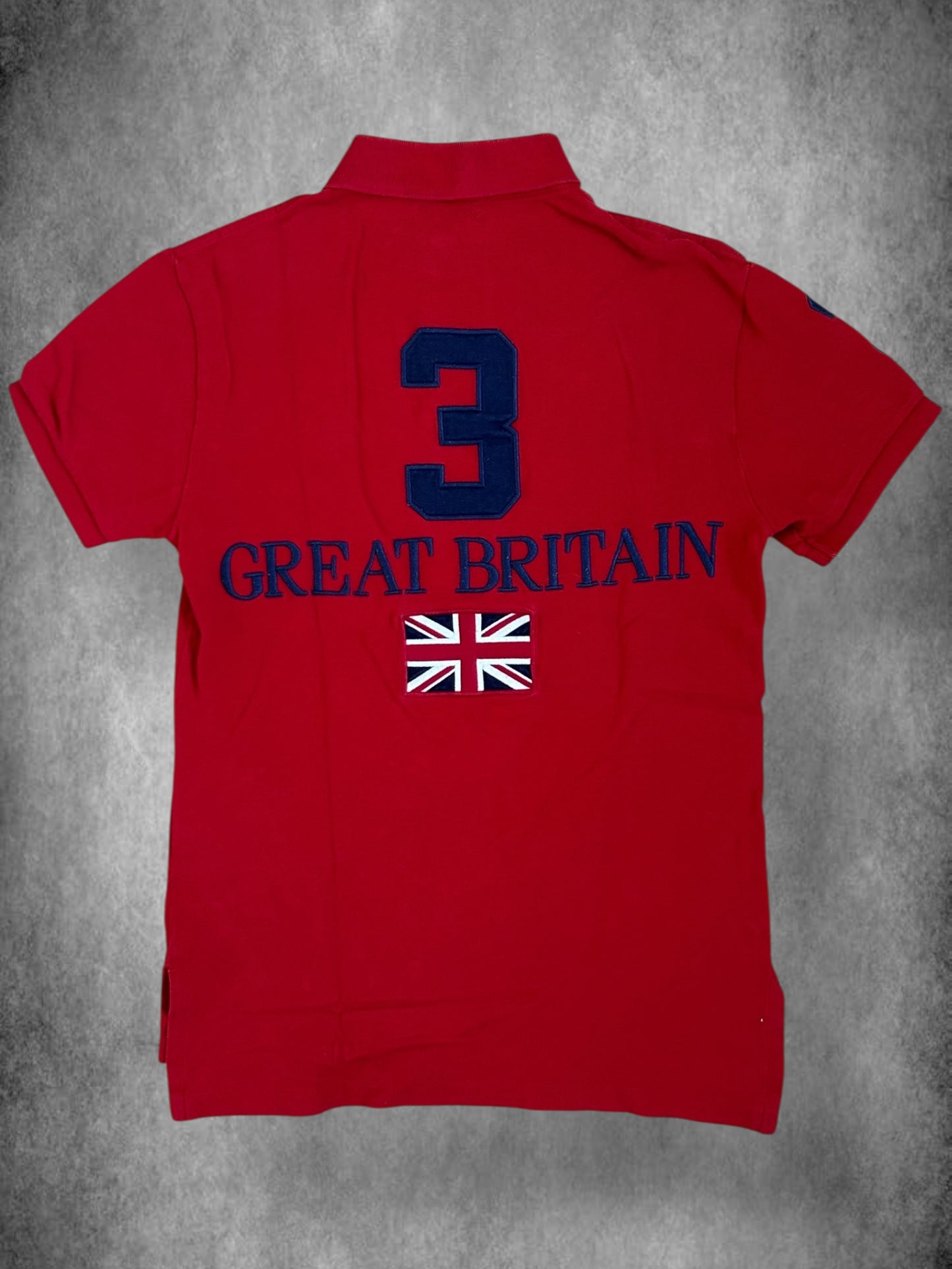 Polo Ralph Lauren Big Pony "GREAT BRITAIN" Flag Polo