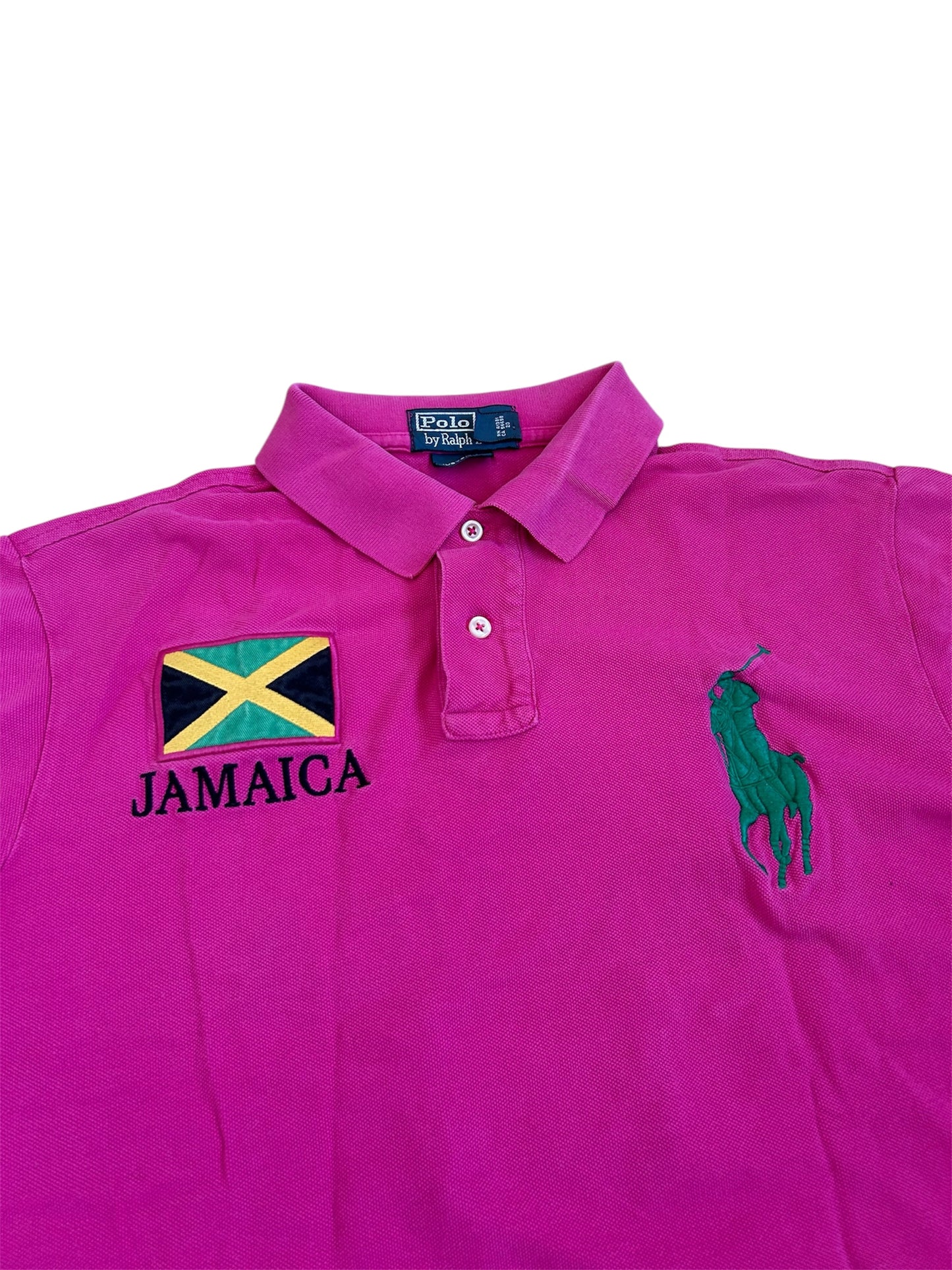 Polo Ralph Lauren Big pony "JAMAICA" Flag Polo