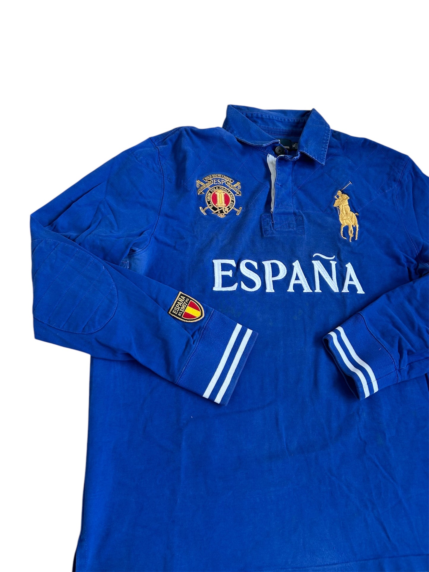 Polo Ralph Lauren Big Pony "ESPANA" Country Polo de manga larga