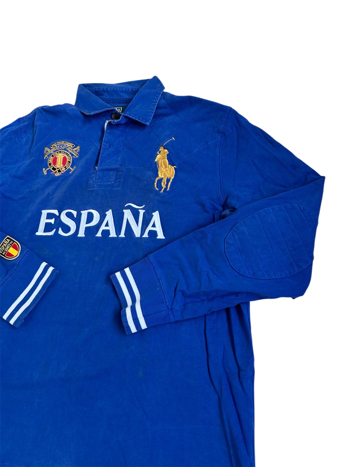Polo Ralph Lauren Big Pony "ESPANA" Country Polo de manga larga