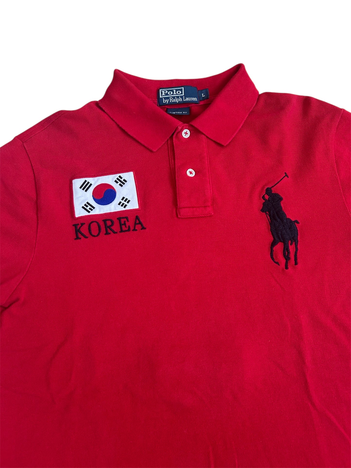 Polo Ralph Lauren Big Pony "KOREA" Flag Polo