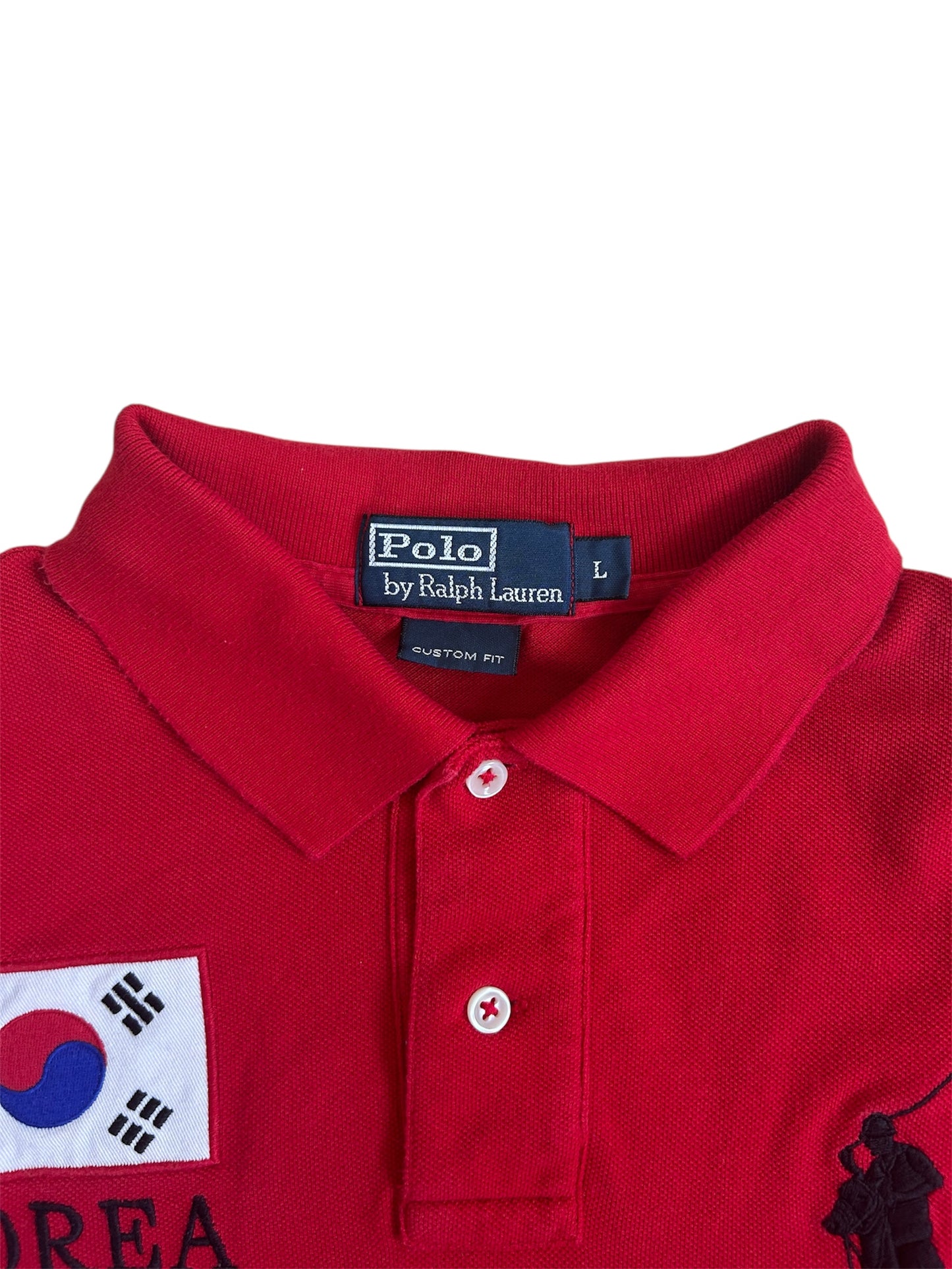 Polo Ralph Lauren Big Pony "KOREA" Flag Polo