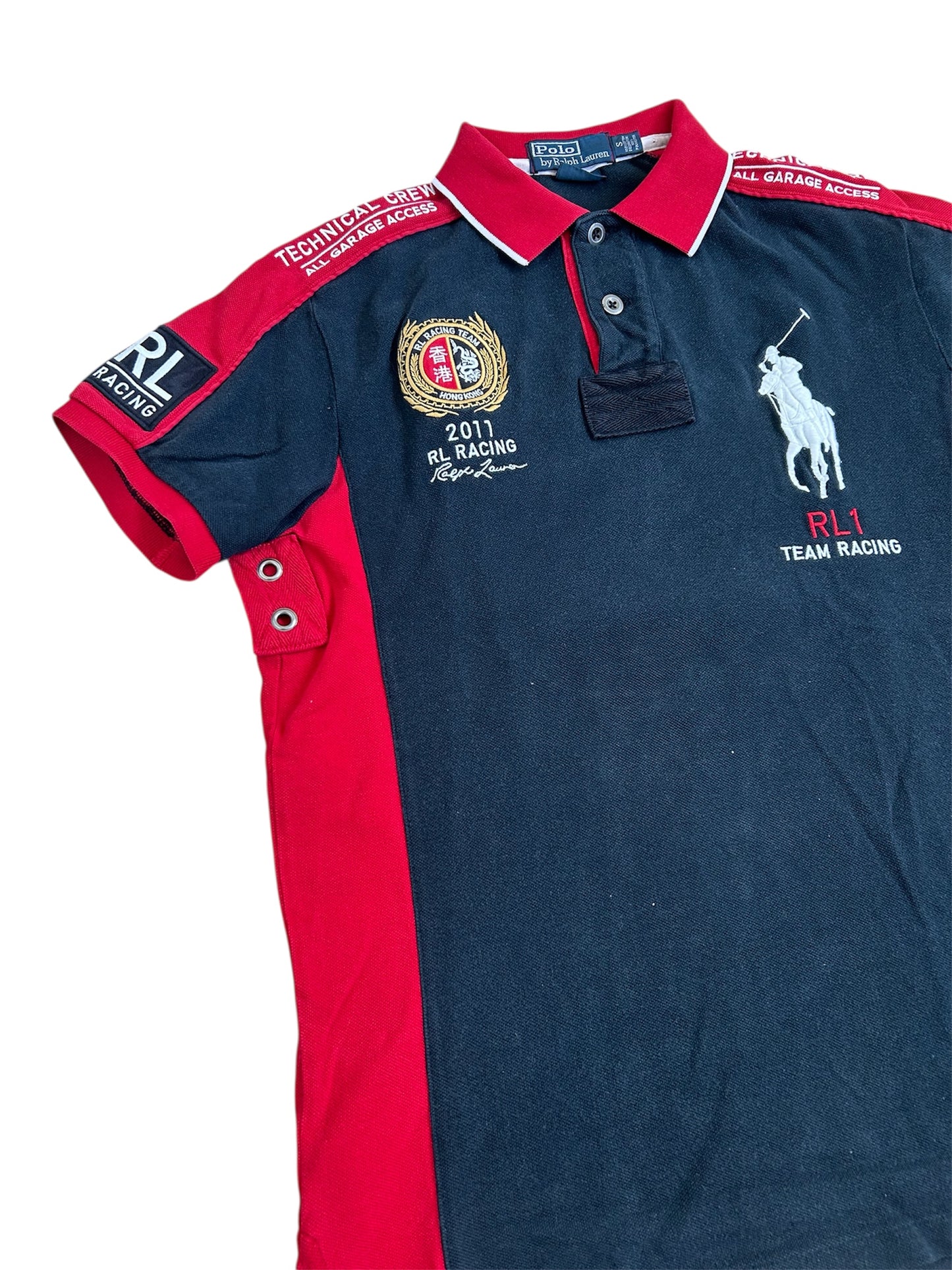 Polo Ralph Lauren Big Pony "HONG KONG" RL Racing Polo